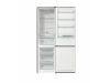 Gorenje Alulfagyasztós hűtőszekrény, NoFrost, 200 cm, ezüst, 60 cm széles, rozsdamentes acél front