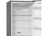 Gorenje Alulfagyasztós hűtőszekrény, NoFrost, 200 cm, ezüst, 60 cm széles, rozsdamentes acél front
