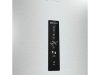 Gorenje Alulfagyasztós hűtőszekrény, NoFrost, 200 cm, ezüst, 60 cm széles, rozsdamentes acél front