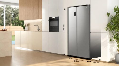 Gorenje NRR9185EAXL Side-by-side hűtőszekrény, NoFrost, 91 cm széles, 550 liter