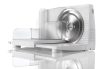 Gorenje R402W szeletelő, 100 W, 17 cm-es rozsdamentes acél penge, 0-17 mm szeletvastagság, összecsukható