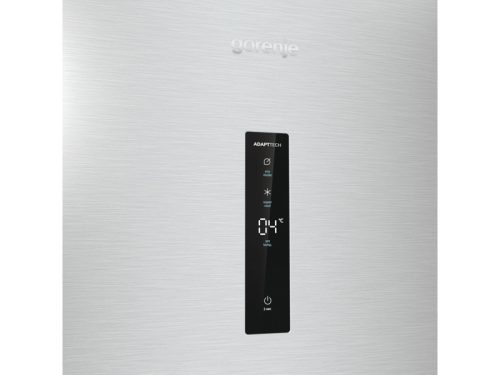 Gorenje R619EAXL6 Hűtőszekrény, 185 cm, ezüst, rozsdamentes acél ajtó, E energiaosztály, 398 liter