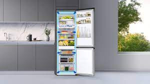 Samsung RB34C600ESA NoFrost Alulfagyasztós hűtőszekrény, Óriási űrtartalommal! 185 cm, ezüst