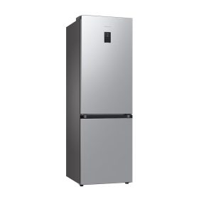   Samsung RB34C670DSA NoFrost Alulfagyasztós hűtőszekrény, D energiaosztály, Digitális kijelző, 185 cm, ezüst