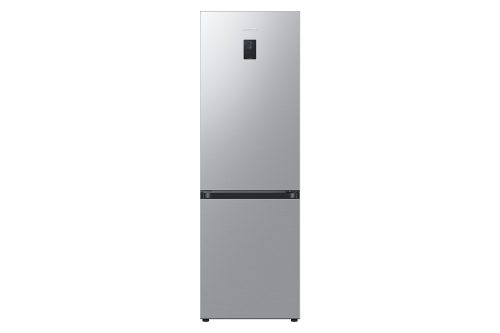 Samsung RB34C670DSA NoFrost Alulfagyasztós hűtőszekrény, D energiaosztály, Digitális kijelző, 185 cm, ezüst
