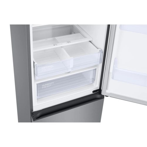 Samsung RB38C603DSA NoFrost Alulfagyasztós hűtőszekrény, 203 cm, Óriási űrtartalommal! ezüst