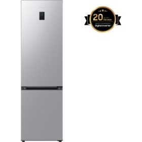   Samsung RB38C672CSA NoFrost Alulfagyasztós hűtőszekrény, 203 cm, Digitális kijelző, Óriási űrtartalommal! ezüst