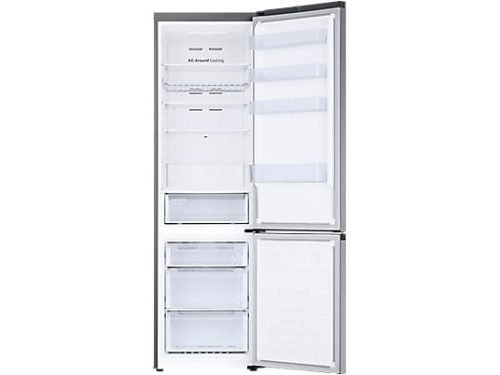 SAMSUNG RB38C672ESA/EF No Frost Alulfagyasztós hűtőszekrény, 203 cm, Digitális kijelző, Óriási űrtartalom, ezüst