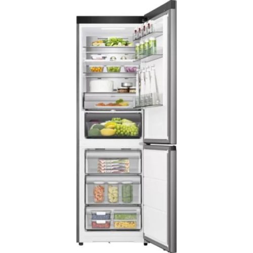 Hisense RB3K330SAIE Alulfagyasztós hűtőszekrény, NoFrost, 185 cm, ezüst, 60 cm széles