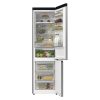 Hisense RB5P410SACC Alulfagyasztós hűtőszekrény, NoFrost, 203 cm, inox, 60 cm széles, ConnectLife távoli vezérlés