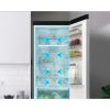 Hisense RB5P410SACC Alulfagyasztós hűtőszekrény, NoFrost, 203 cm, inox, 60 cm széles, ConnectLife távoli vezérlés