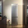 Hisense RB5P410SACC Alulfagyasztós hűtőszekrény, NoFrost, 203 cm, inox, 60 cm széles, ConnectLife távoli vezérlés