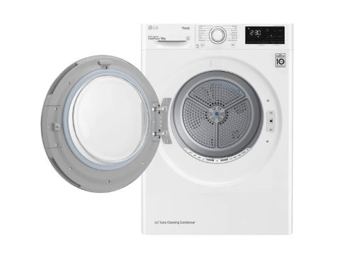 LG RH80V3AV6N Hőszívattyús Szárítógép, automatikus kondenzátortisztítással, 8 kg, D energiaosztály