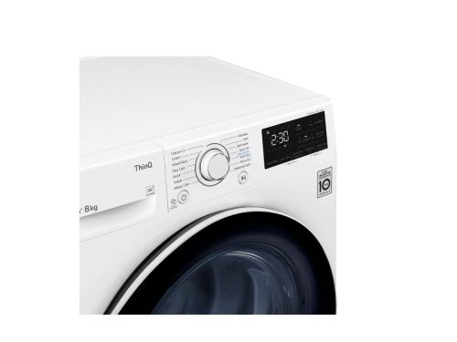 LG RH80V3AV6N Hőszívattyús Szárítógép, automatikus kondenzátortisztítással, 8 kg, D energiaosztály