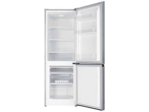 Gorenje RK14EPS4 Alulfagyasztós hűtőszekrény, 144 cm, ezüst, rozsdamentes acél front