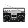 SAL RRT BROOKLYN sztereó kazettás rádiós magnó, Bluetooth, USB, microSD, MP3, felvétel, 4-sávos rádió