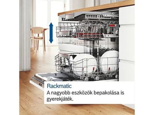 Bosch SMS4EVI04E mosogatógép, 60 cm, digitális kijelző, ezüst, 1 órás program, inox front