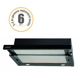   CATA TF-2003-60-BG Páraelszívó TF-2003/60 LED Fekete Üveg, kihúzhatós