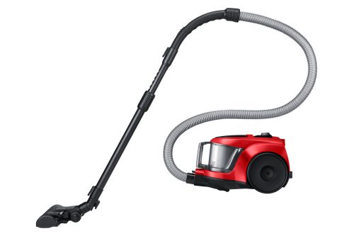 Samsung VCC45T0S3R/BOLporzsák nélküli porszívó, tartályos  piros