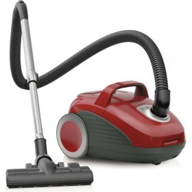   Gorenje VCEA23GLR Porszívó Porzsákos, Extra csendes! 700 watt, piros színű