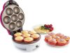 Gorenje WCM702PW gofri és muffin sütő, ciklámen, 1 darab gofri és 1 darab cupcake sütőlap, tapadásmentes bevonat, 700 W