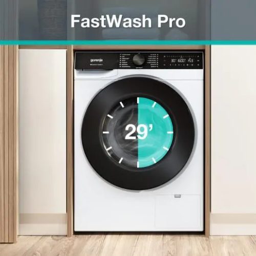 GORENJE WG614A4P1 Elöltöltős mosógép, 10 kg, Inverter motor, 1400 RPM, Európai gyártás, 3 év garancia